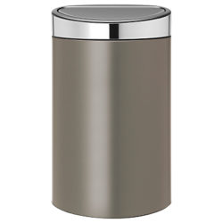 Brabantia Touch Bin New, 40L Platinum